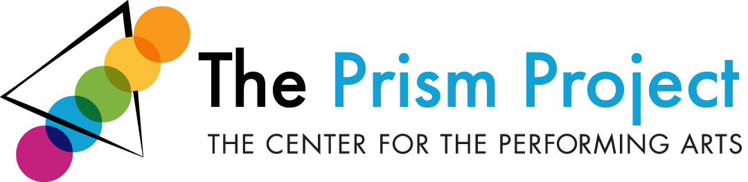 Logo reads &quot;The Prism Project&quot; and &quot;The Center for the Performing Arts&quot;